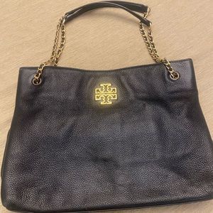 Tory Burch black leather purse